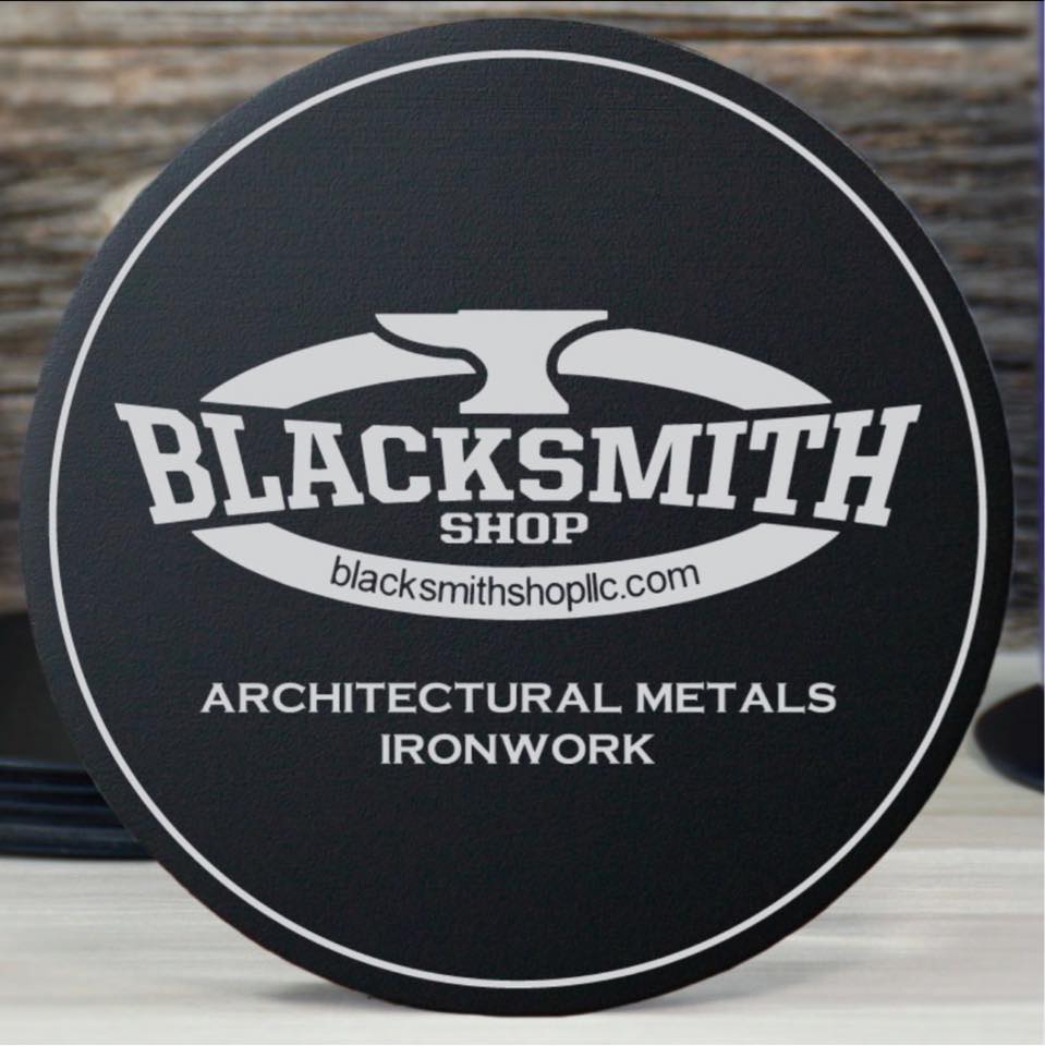 The Blacksmith Shop architectural metals and ironwork sign